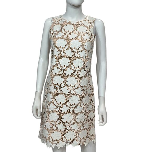 Olivia Lace Off White Clyde Shift Dress Size 4 NWT - Picture 2 of 5
